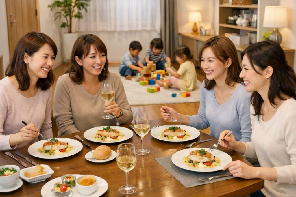 子連れ フレンチ 出張料理