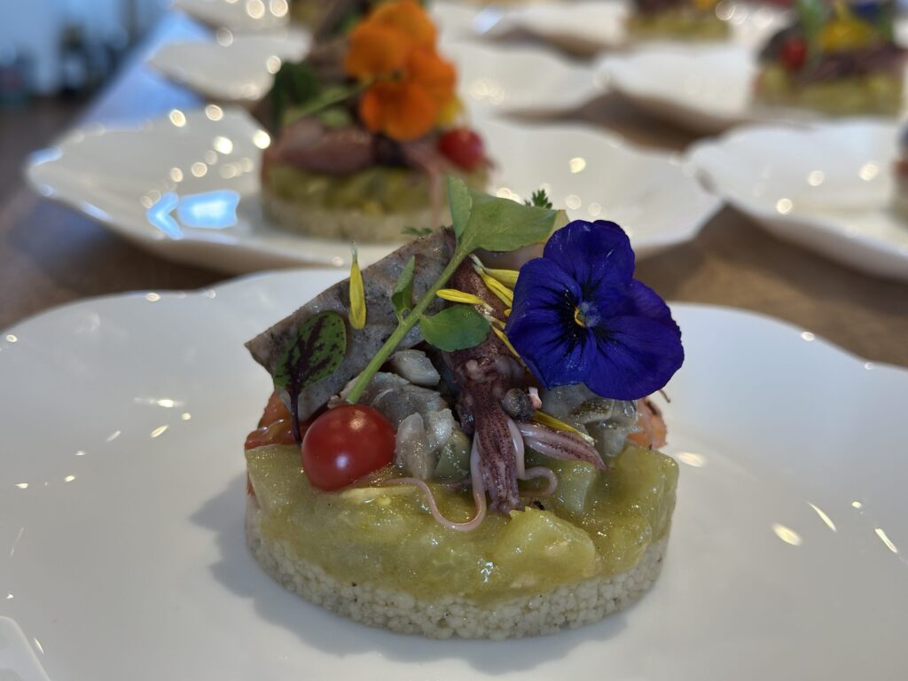 愛知県お食い初め　出張シェフの前菜