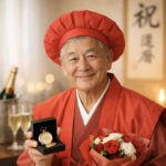 還暦のお祝いに出張料理